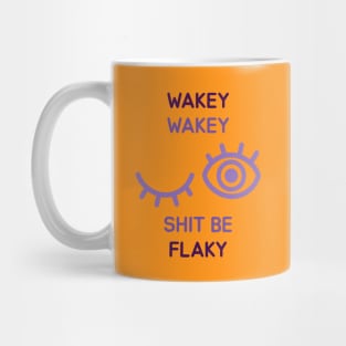 WAKEY WAKEY (plum) Mug